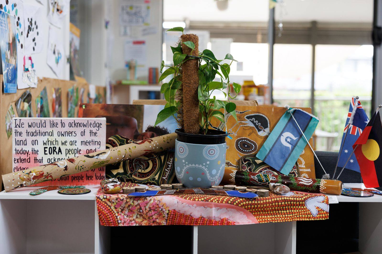 Acknowledgement of Country display