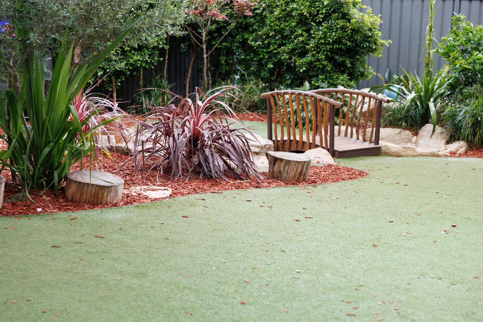 Outdoor play area